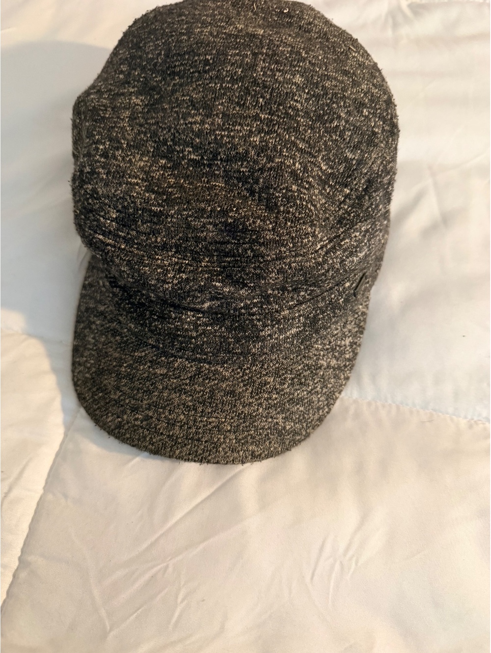Express Gray Tweed Newsboy Cap Hat